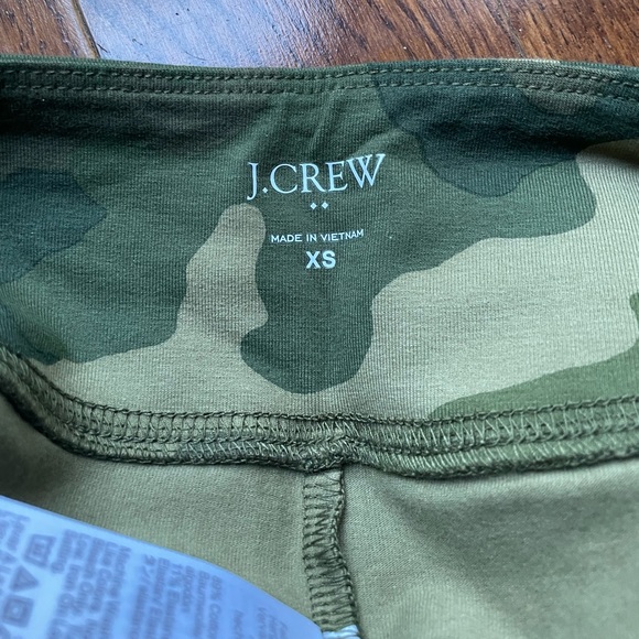 NWT J. Crew Printed full-length everyday leggings Camo - Picture 5 of 8